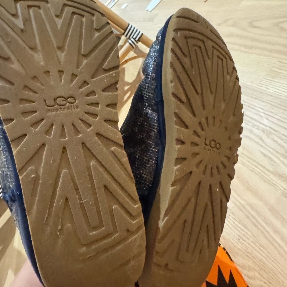 UGG Shimmering Navy Boots - Picture 5 of 7